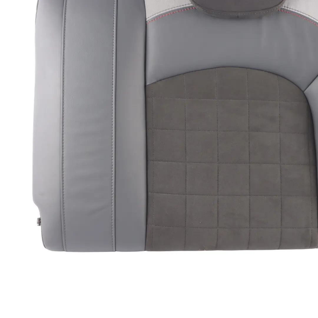 Mini F56 Seat Bench Backrest Rear Left N/S Half Leather Dinamica Carbon Black - SKU 9471305 - Part number 9471305