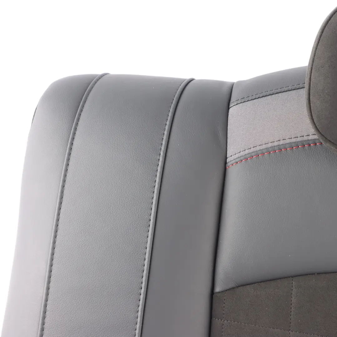 Bench Backrest Rear Left N/S Half Leather Dinamica Carbon Black to Mini F56 Seat with Part number 9471305 Mini F56 Seat Bench Backrest Rear Left N/S Half Leather Dinamica Carbon Black - SKU 9471305 - Part number 9471305