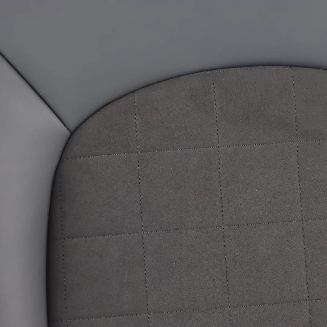 Bench Backrest Rear Right O/S Half Leather Dinamica Carbon Black to Mini F56 Seat with Part number 9471306 Mini F56 Seat Bench Backrest Rear Right O/S Half Leather Dinamica Carbon Black - SKU 9471306 - Part number 9471306