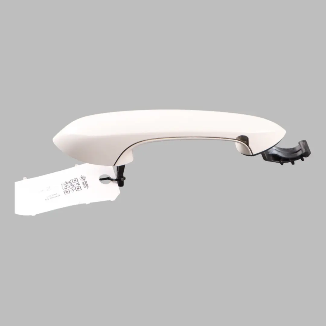 Tirador Puerta Exterior Trasero Derecho Blanco Alpino para BMW F40 F44 G20 con número de pieza 9491458 BMW F40 F44 G20 Tirador Puerta Exterior Trasero Derecho Blanco Alpino - SKU 9491458-AW - Número de pieza 9491458