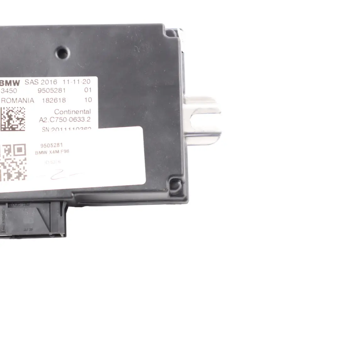 BMW G11 G12 G30 G31 G32 F90 F97 X3M F98 X4M Control Unit SAS Module ECU - SKU 9505281 - Part number 9505281