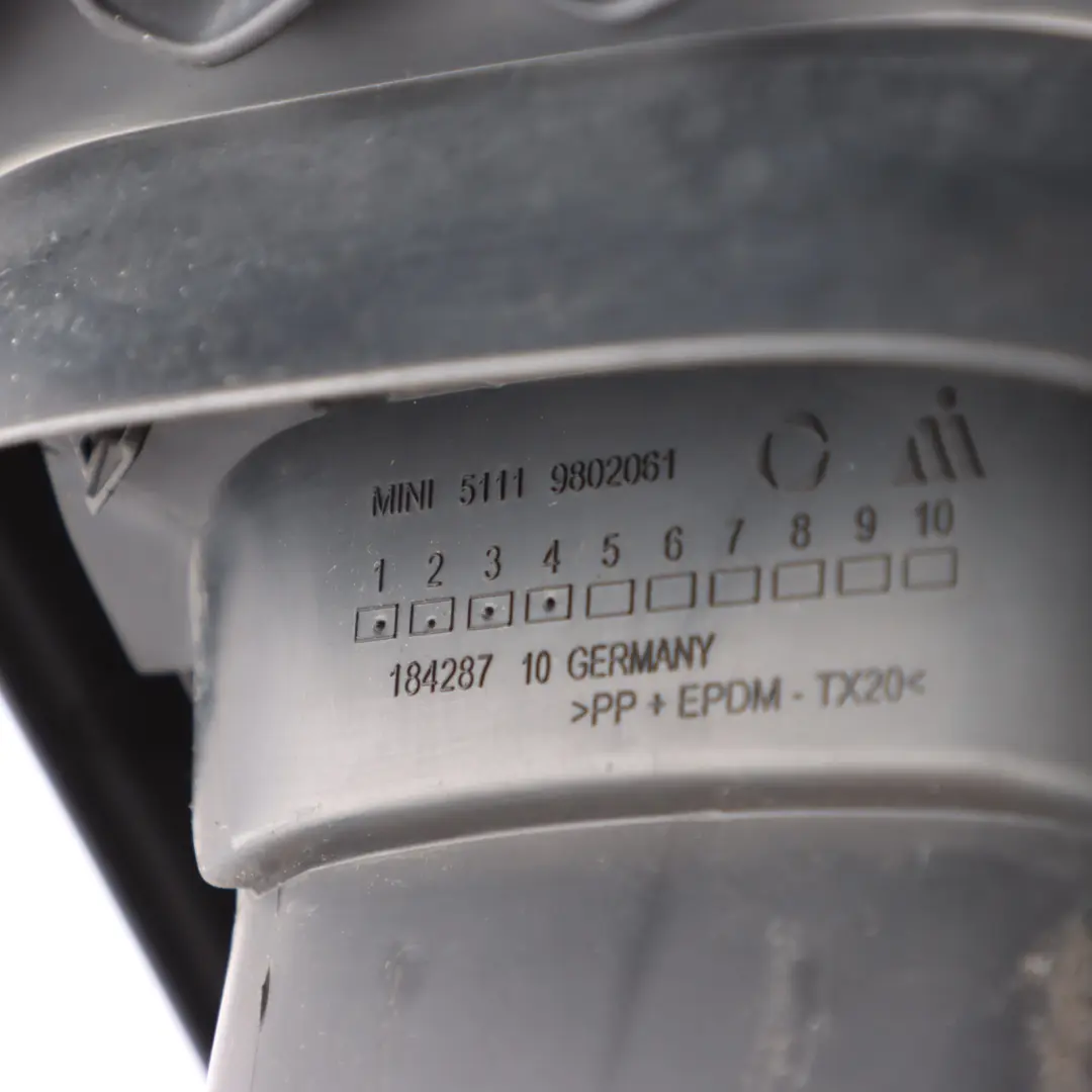 Rejilla Central Mini Countryman R60 R61 Cooper S Parachoques Delantero para con número de pieza 9802061 Rejilla Central Mini Countryman R60 R61 Cooper S Parachoques Delantero - SKU 9802061-2 - Número de pieza 9802061
