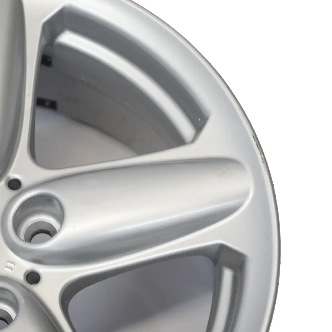 Mini Cooper R60 Silver Wheel Alloy Rim 16" ET:46 6,5J 5-Star Single Spoke 124 - SKU 9803720-5 - Part number 9803720