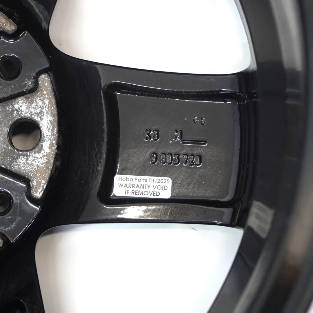 Mini Cooper R60 Jante Alliage 16" ET:46 6,5J 5-Star Simple Rayon 124 - SKU 9803720-6 - Numéro de pièce 9803720