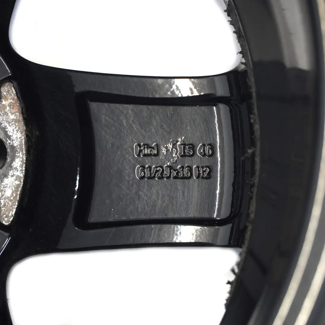 Mini Cooper R60 Jante Alliage 16" ET:46 6,5J 5-Star Simple Rayon 124 - SKU 9803720-6 - Numéro de pièce 9803720