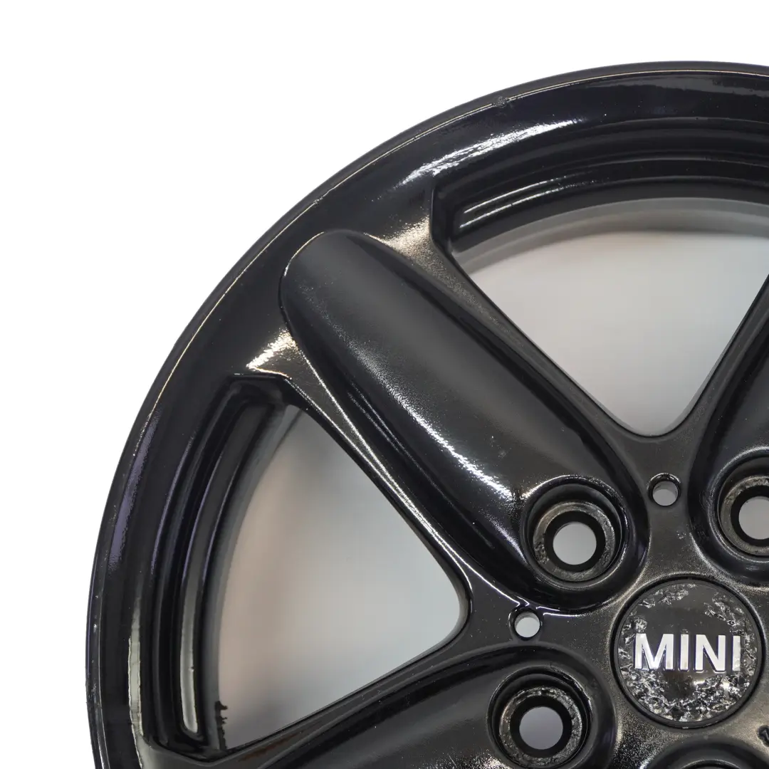 Mini Cooper R60 Leichtmetallfelge 16" ET:46 6,5J 5-Star Einzelspeiche 124 - SKU 9803720-6 - Teilenummer 9803720