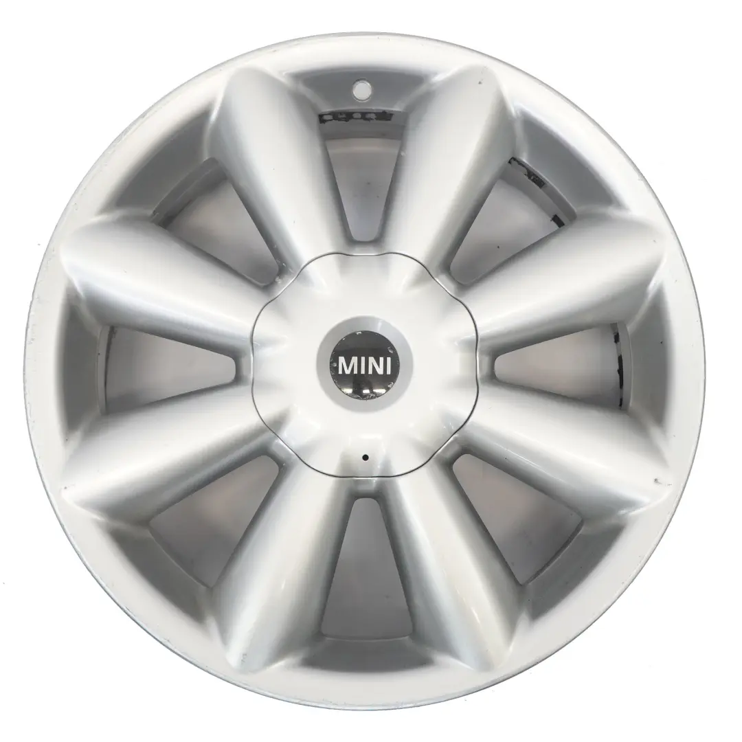 Mini Cooper R60 R61 Argent Jante Alliage 18" ET:52 7,5J Turbo Fan 126 - SKU 9803724-2 - Numéro de pièce 9803724