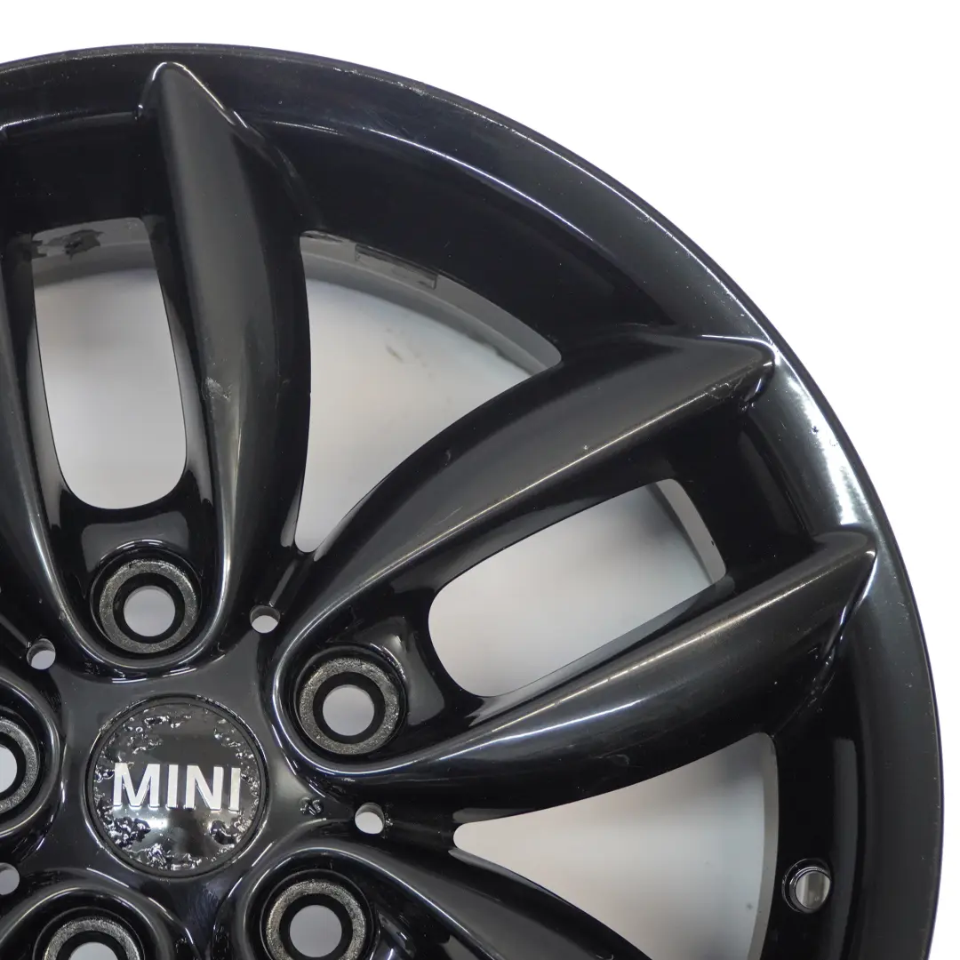 Mini Cooper R60 R61 Cerchio in lega nero 17" 7J 5-Star Doppie Razze 124 - SKU 9803726-1 - Numero di parte 9803726