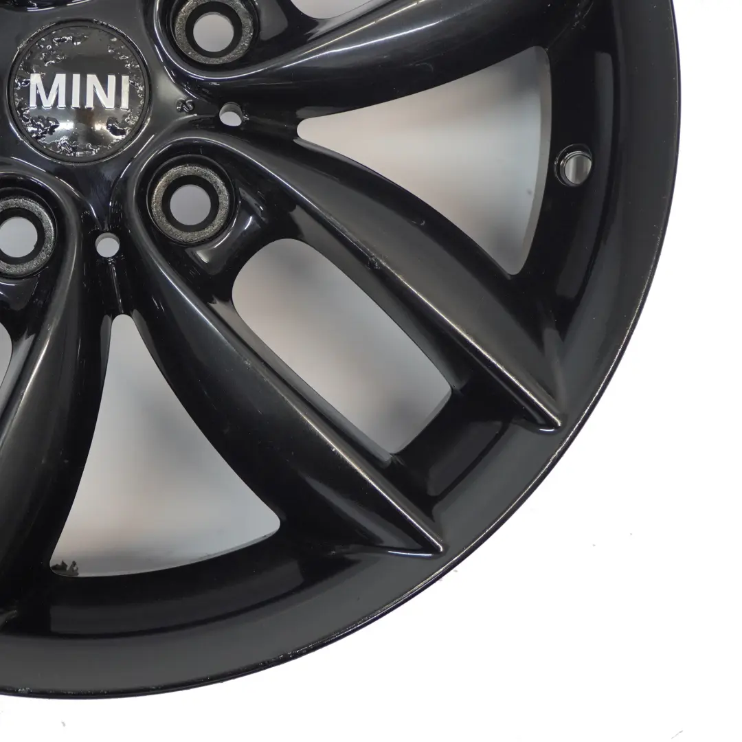Mini Cooper R60 R61 Cerchio in lega nero 17" 7J 5-Star Doppie Razze 124 - SKU 9803726-1 - Numero di parte 9803726