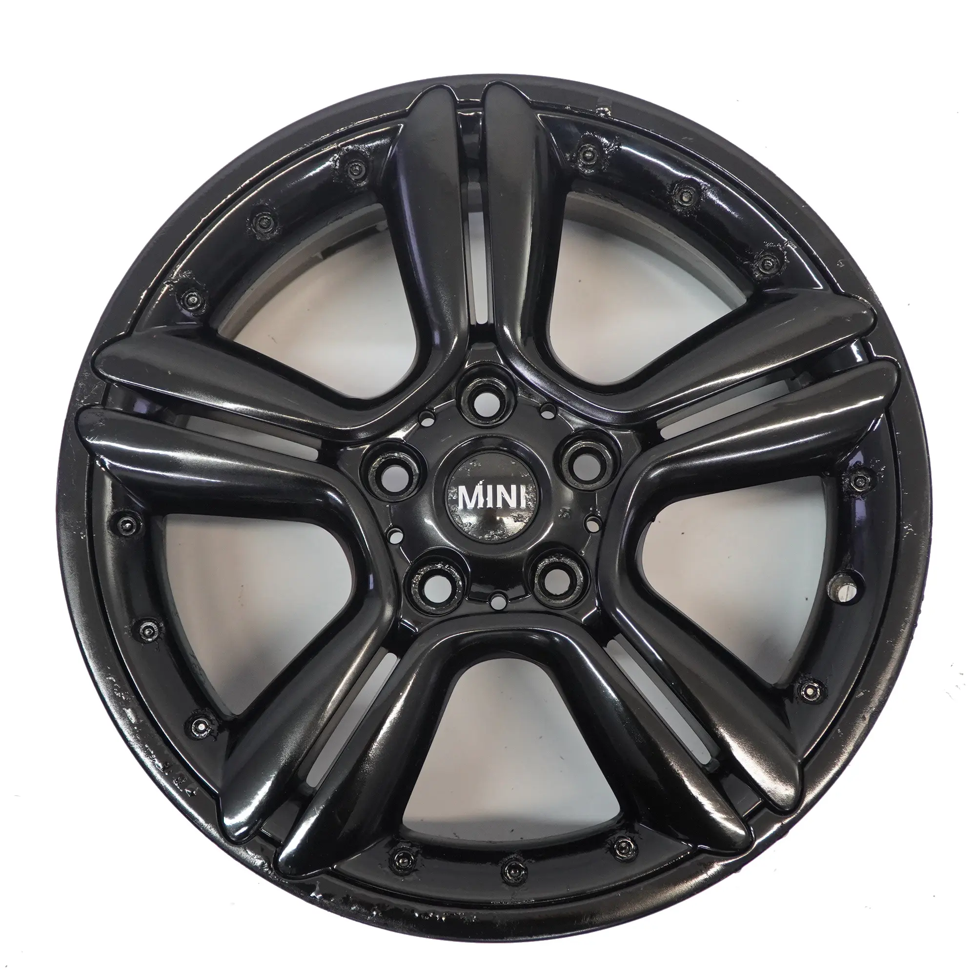 Mini Cooper R60 R61 Cerchio in lega nero 18" 7,5J ET:52 5-Star Doppie razze 127