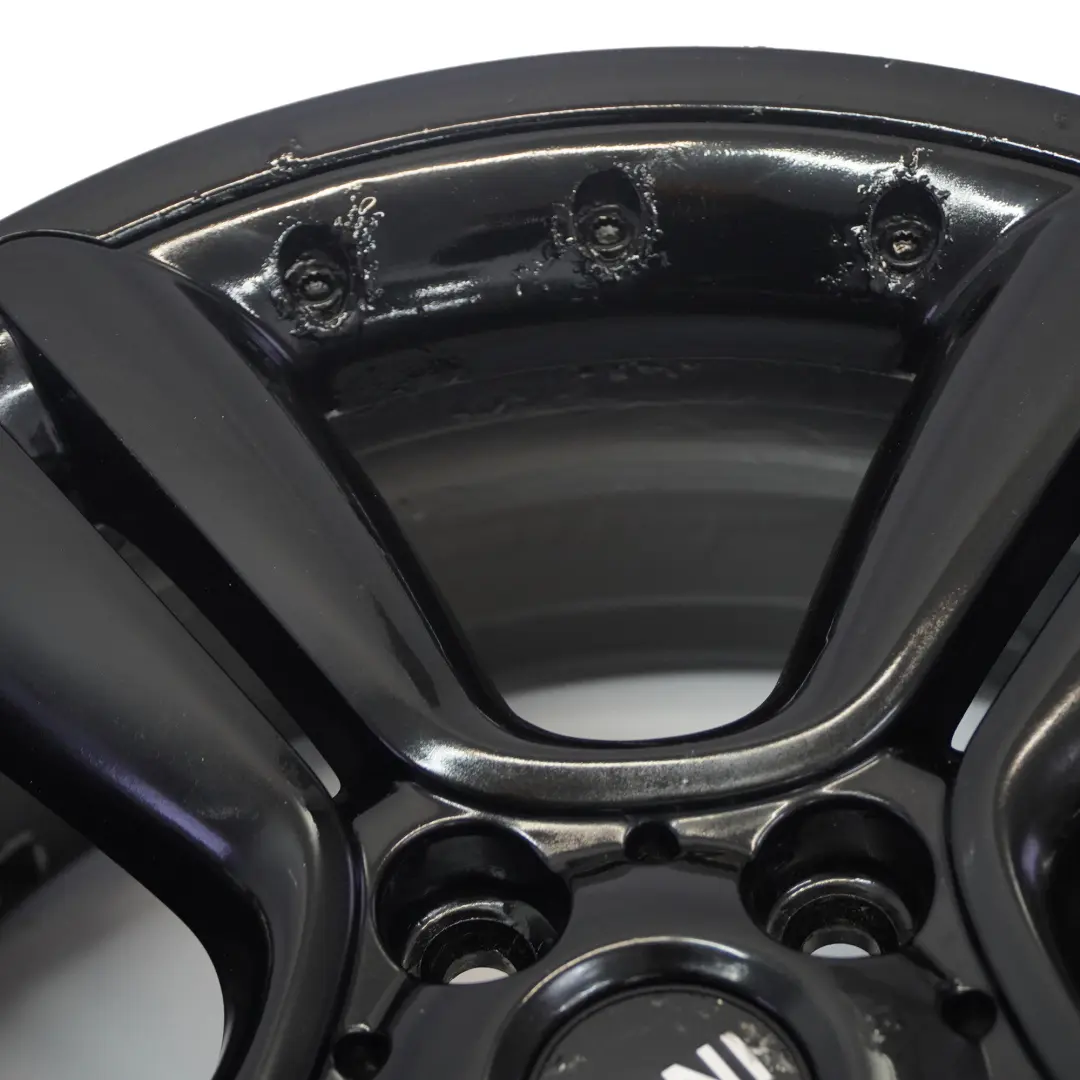 Mini Cooper R60 R61 Black Wheel Alloy Rim 18" 7,5J ET:52 5-Star Double Spoke 127 - SKU 9803727-3 - Part number 9803727