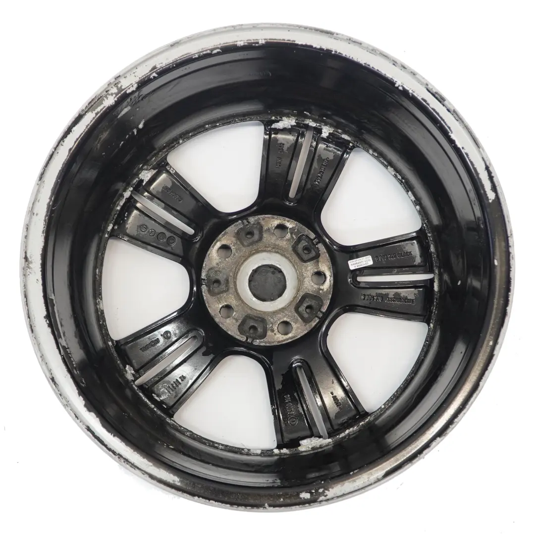 Mini Cooper R60 R61 Black Wheel Alloy Rim 18" 7,5J ET:52 5-Star Double Spoke 127 - SKU 9803727-3 - Part number 9803727