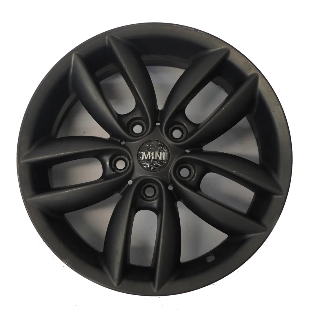 Anthracite Jante Alliage 17" 7J 5-Star Double Spoke 124 pour Mini Cooper R60 R61 à propos du numéro de pièce 9804371 Mini Cooper R60 R61 Anthracite Jante Alliage 17" 7J 5-Star Double Spoke 124 - SKU 9804371-1 - Numéro de pièce 9804371