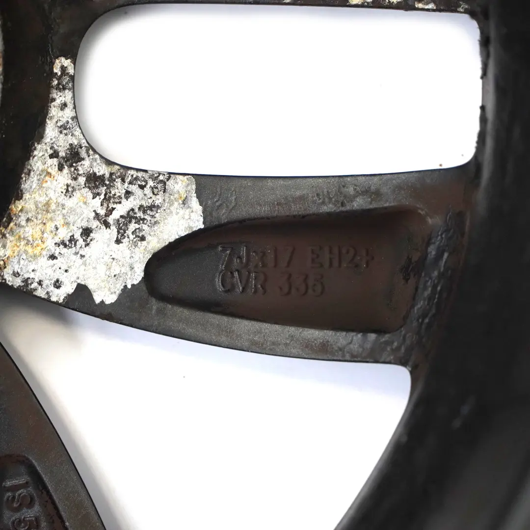 Cerchio in lega nero 17" 7J 5-Star Doppie razze 124 per Mini Cooper R60 R61 con numero di parte 9804371 Mini Cooper R60 R61 Cerchio in lega nero 17" 7J 5-Star Doppie razze 124 - SKU 9804371-2 - Numero di parte 9804371