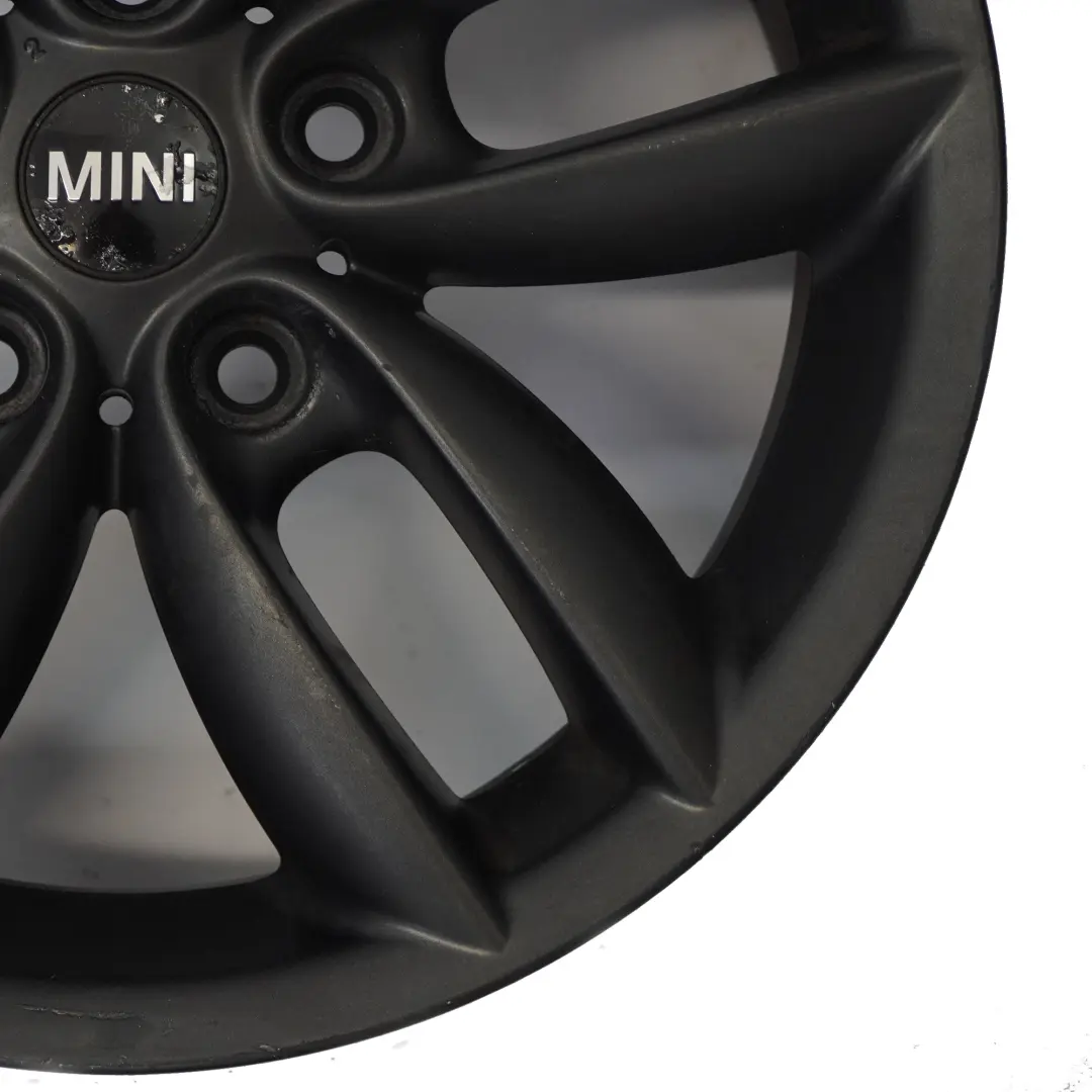 Mini Cooper R60 R61 Cerchio in lega nero 17" 7J 5-Star Doppie razze 124 - SKU 9804371-2 - Numero di parte 9804371