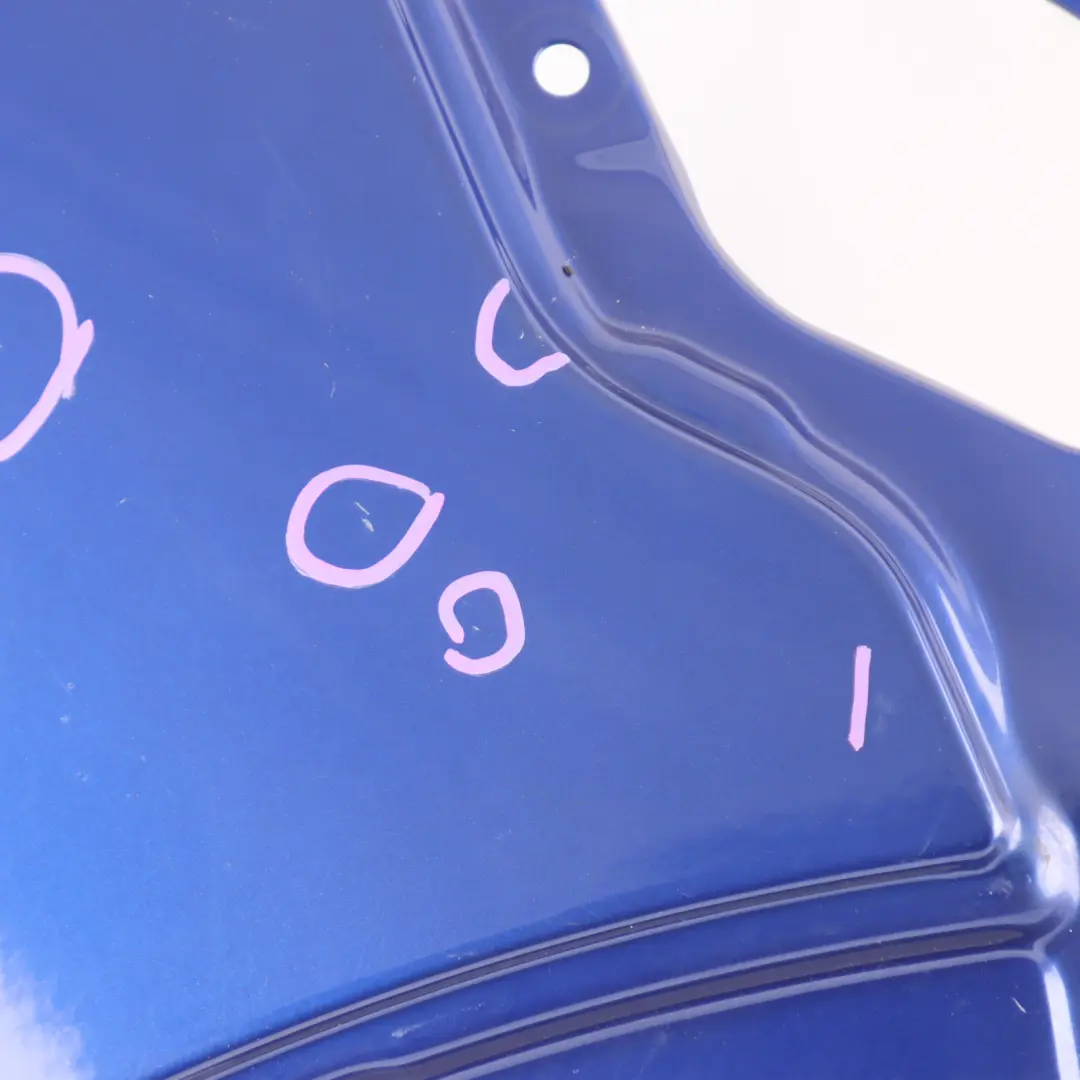 Side Panel Fender Front Right Wing O/S Starlight Blue Metallic B62 to Mini R60 R61 with Part number 9805644 Mini R60 R61 Side Panel Fender Front Right Wing O/S Starlight Blue Metallic B62 - SKU 9805644-STB - Part number 9805644