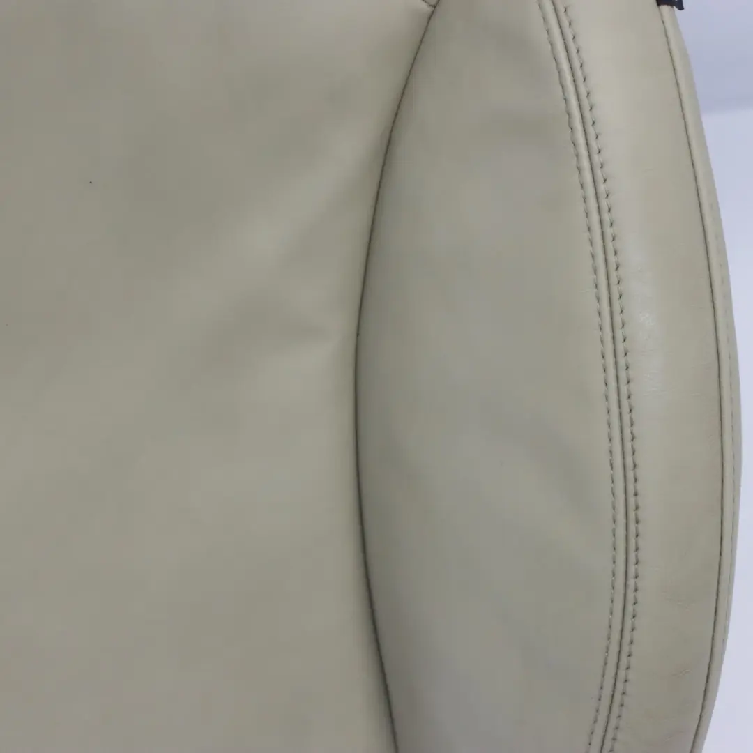 Mini R60 Front Seat Back Rest Sport Left N/S Leather Gravity Polar Beige - SKU 9806613 - Part number 9806613