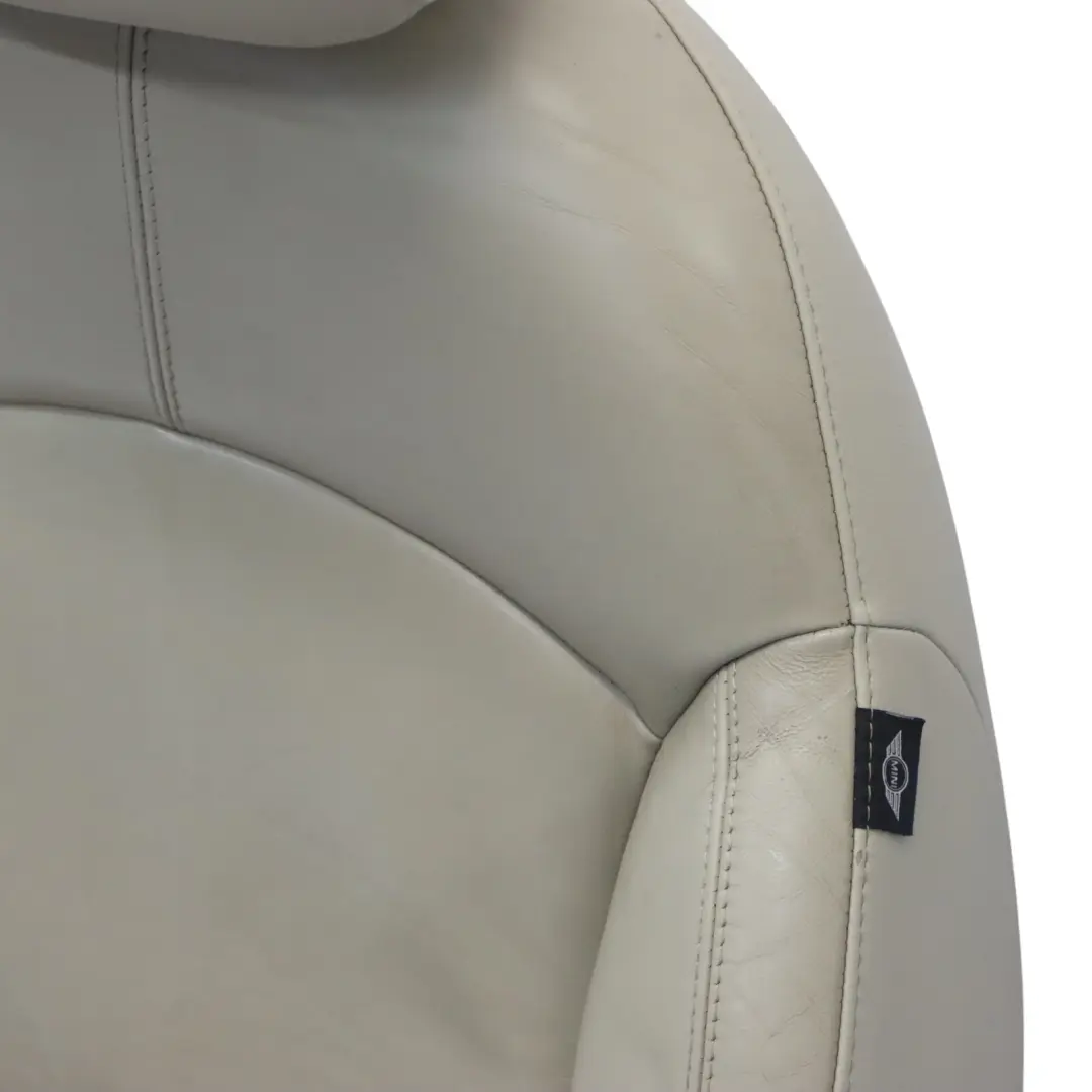 Mini Cooper R60 Sport Sitz Vorne Rechts Innenraum Leder Gravity Polar Beige - SKU 9806614-3 - Teilenummer 9806614
