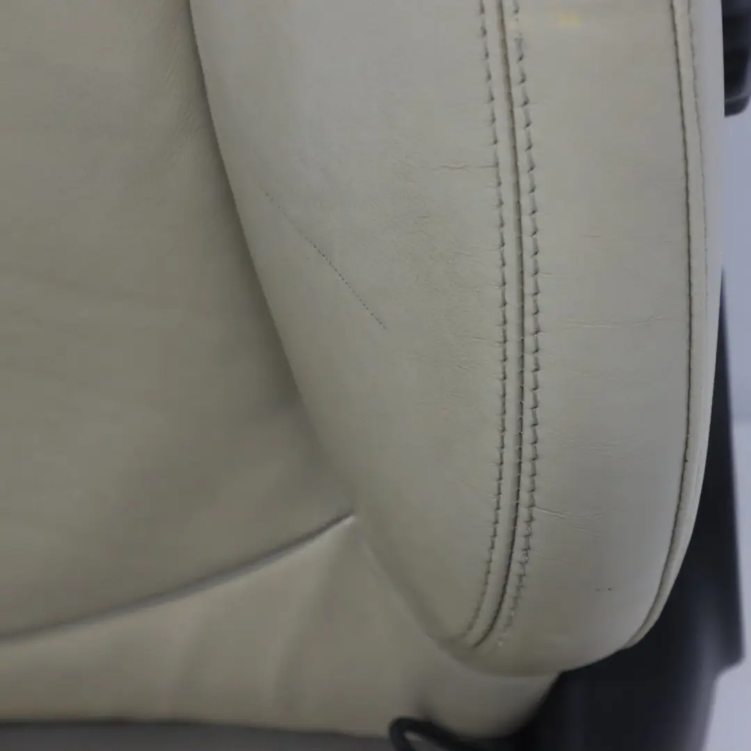 Front Right O/S Interior Leather Gravity Polar Beige to Mini Cooper R60 Sport Seat with Part number 9806614 Mini Cooper R60 Sport Seat Front Right O/S Interior Leather Gravity Polar Beige - SKU 9806614-3 - Part number 9806614