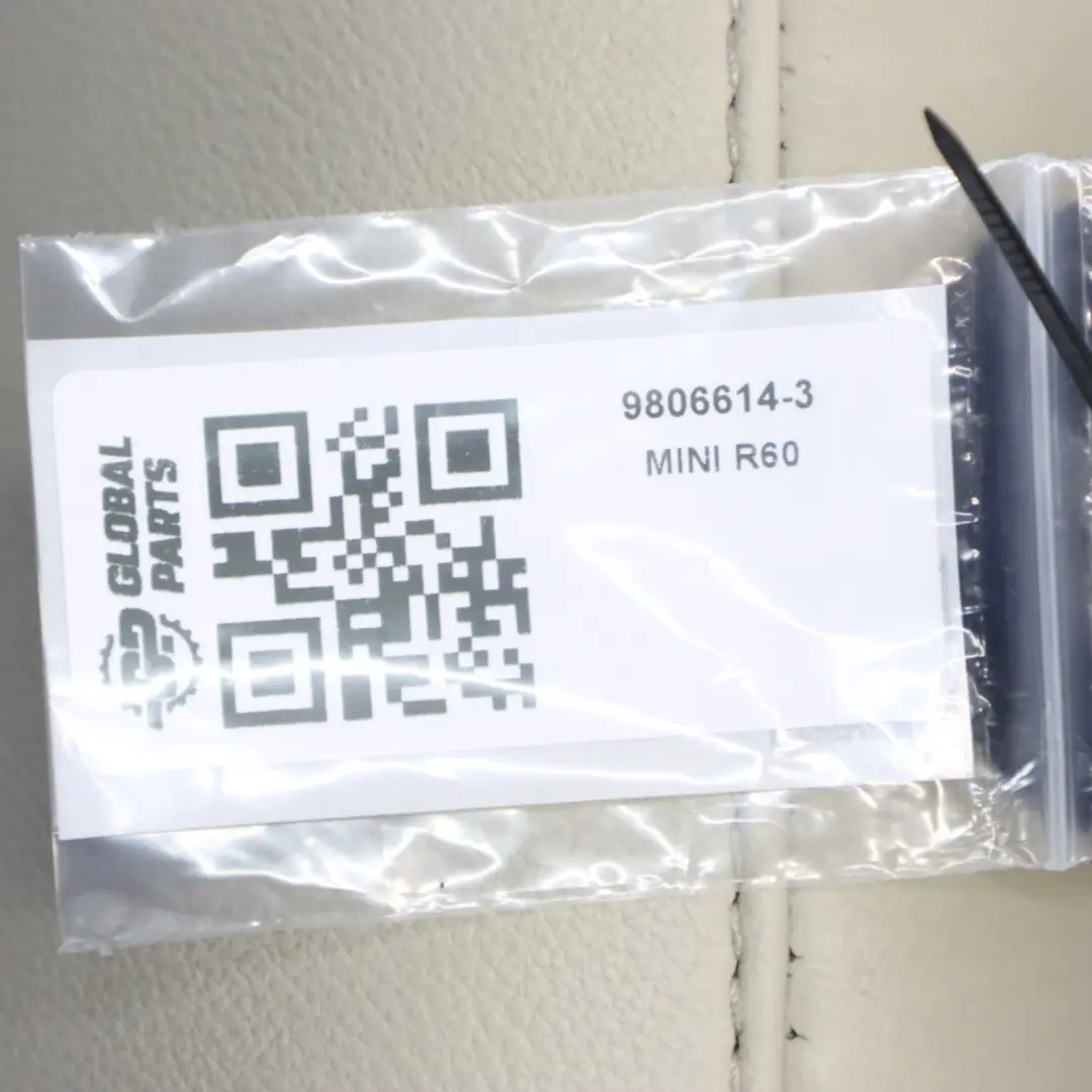 Sitz Vorne Rechts Innenraum Leder Gravity Polar Beige für Mini Cooper R60 Sport mit Teilenummer 9806614 Mini Cooper R60 Sport Sitz Vorne Rechts Innenraum Leder Gravity Polar Beige - SKU 9806614-3 - Teilenummer 9806614