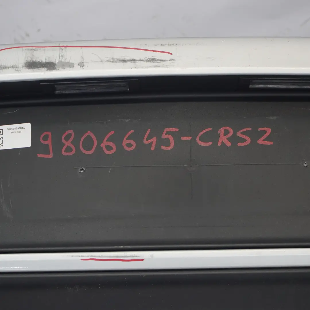 Pare-chocs arrière PDC Crystal Silver Metallic - B12 pour Mini Countryman R60 à propos du numéro de pièce 9806645 Mini Countryman R60 Pare-chocs arrière PDC Crystal Silver Metallic - B12 - SKU 9806645-CRS2 - Numéro de pièce 9806645