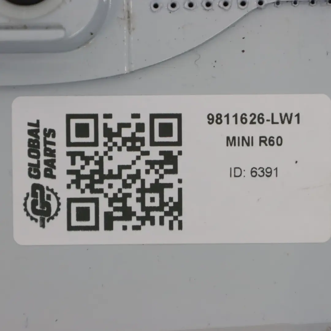 trasero Spoiler Boot Luz Blanco - B15 9801389 para Mini Countryman R60 Tailgate con número de pieza 9811626 Mini Countryman R60 Tailgate trasero Spoiler Boot Luz Blanco - B15 9801389 - SKU 9811626-LW1 - Número de pieza 9811626