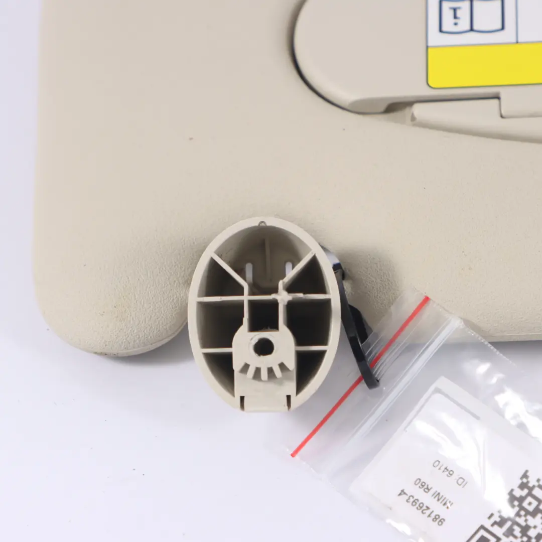 Specchio Visiera Parasole Luce Beige Sinistra per Mini Countryman R60 con numero di parte 9812693 Mini Countryman R60 Specchio Visiera Parasole Luce Beige Sinistra - SKU 9812693-4 - Numero di parte 9812693