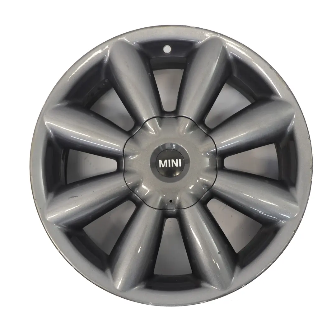 Orbitgrey Wheel Alloy Rim 18" 7.5J ET:52 Turbo Fan 126 to Mini R60 R61 with Part number 9813647 Mini R60 R61 Orbitgrey Wheel Alloy Rim 18" 7.5J ET:52 Turbo Fan 126 - SKU 9813647-1 - Part number 9813647