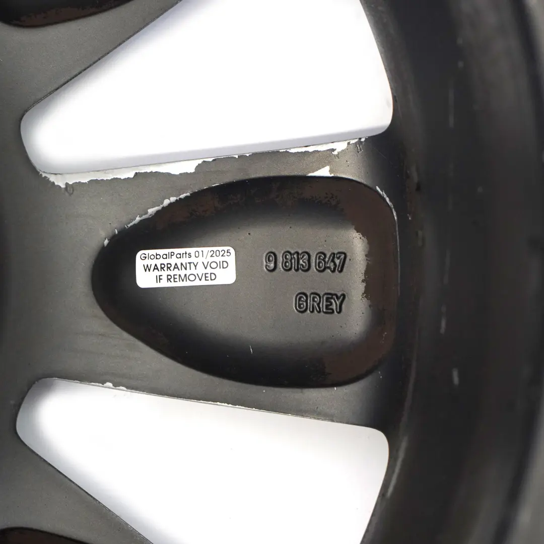 Mini R60 R61 Orbitgrey Wheel Alloy Rim 18" 7.5J ET:52 Turbo Fan 126 - SKU 9813647-1 - Part number 9813647