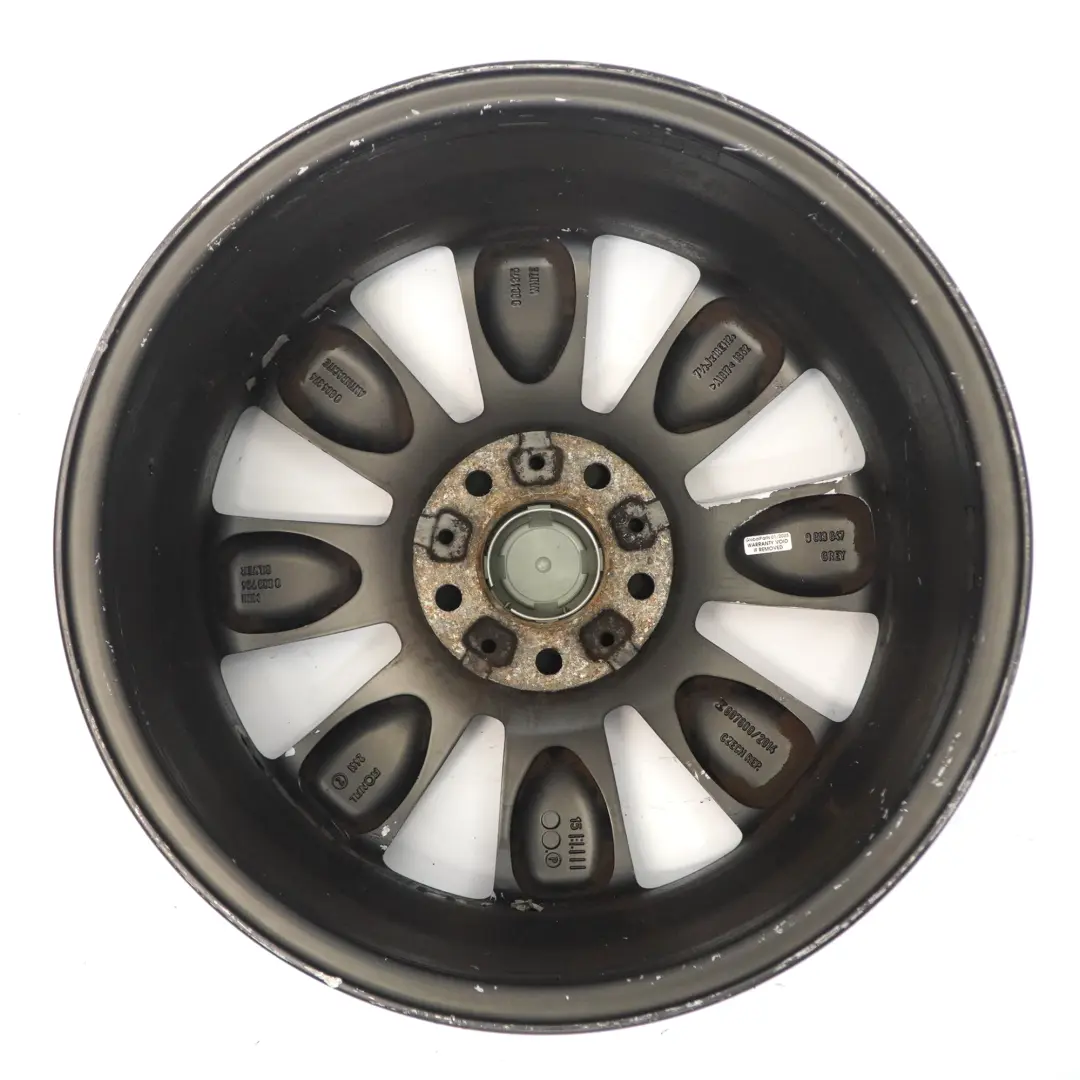 Orbitgrey Llanta de aleación 18" 7.5J ET:52 Turbo Fan 126 para Mini R60 R61 con número de pieza 9813647 Mini R60 R61 Orbitgrey Llanta de aleación 18" 7.5J ET:52 Turbo Fan 126 - SKU 9813647-1 - Número de pieza 9813647