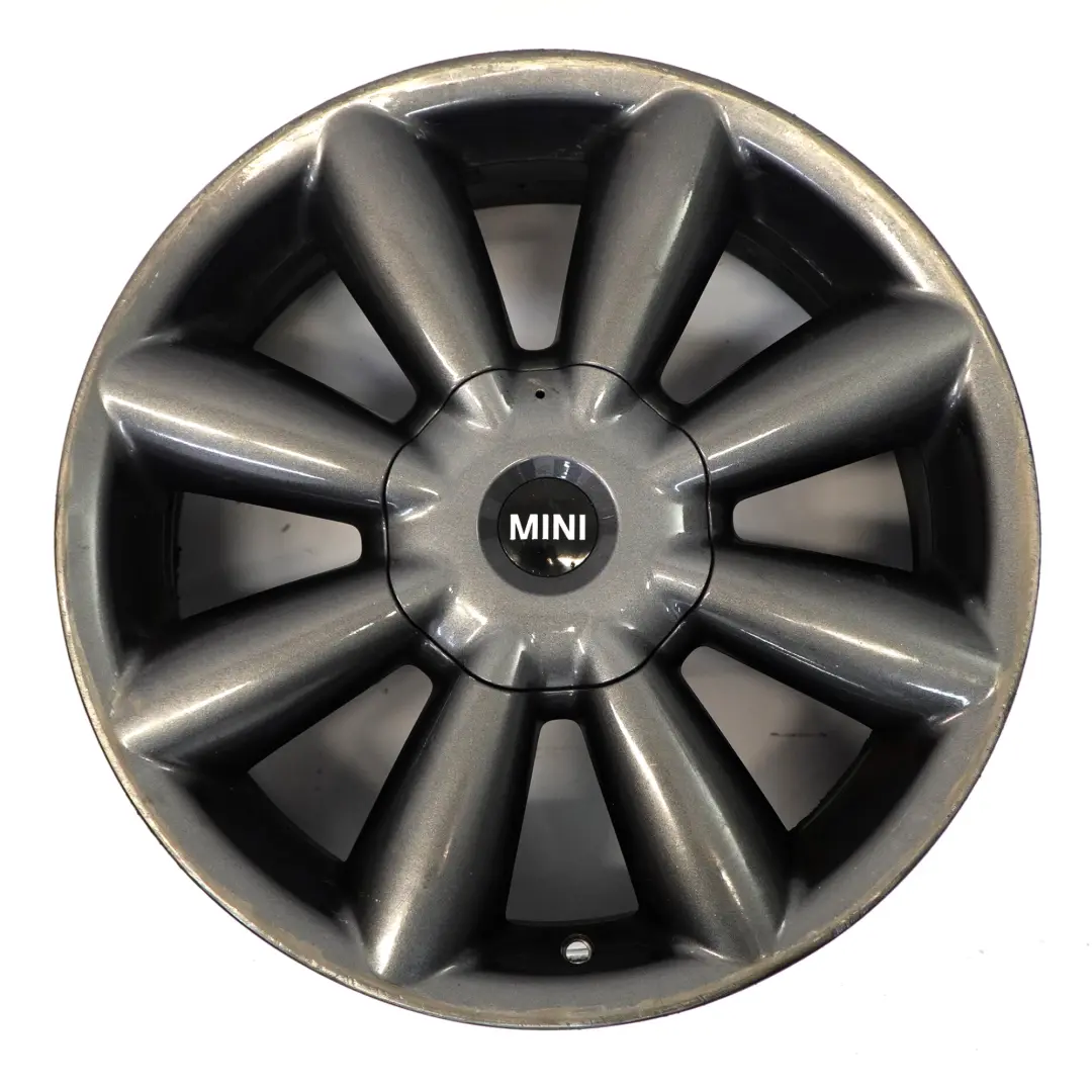 Orbitgrey Llanta de aleación 18" 7.5J ET:52 Turbo Fan 126 para Mini R60 R61 con número de pieza 9813647 Mini R60 R61 Orbitgrey Llanta de aleación 18" 7.5J ET:52 Turbo Fan 126 - SKU 9813647-2 - Número de pieza 9813647