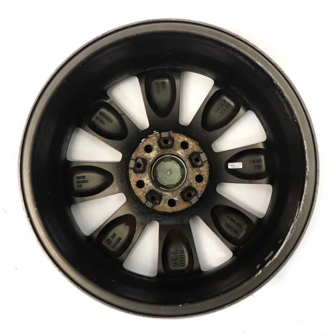 Orbitgrau Leichtmetallfelge 18" 7.5J ET:52 Turbo Fan 126 für Mini R60 R61 mit Teilenummer 9813647 Mini R60 R61 Orbitgrau Leichtmetallfelge 18" 7.5J ET:52 Turbo Fan 126 - SKU 9813647-2 - Teilenummer 9813647