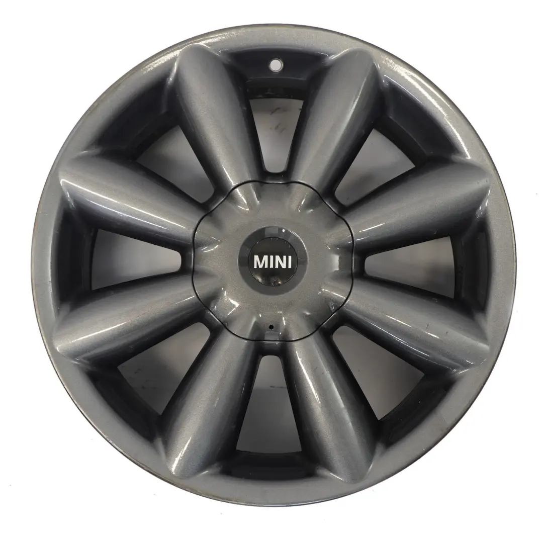 Orbitgrey Wheel Alloy Rim 18" 7.5J ET:52 Turbo Fan 126 to Mini R60 R61 with Part number 9813647 Mini R60 R61 Orbitgrey Wheel Alloy Rim 18" 7.5J ET:52 Turbo Fan 126 - SKU 9813647-3 - Part number 9813647