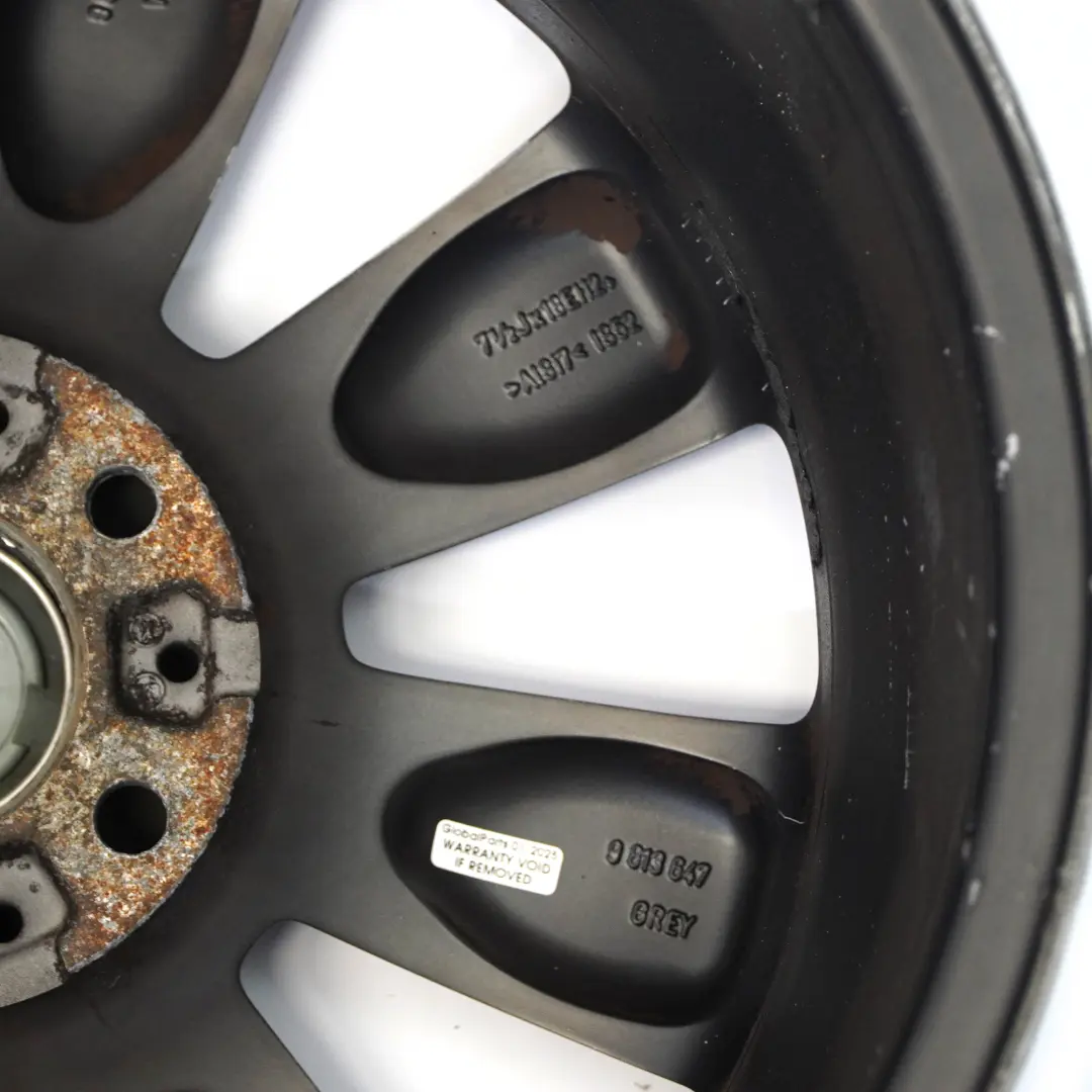 Orbitgrey Wheel Alloy Rim 18" 7.5J ET:52 Turbo Fan 126 to Mini R60 R61 with Part number 9813647 Mini R60 R61 Orbitgrey Wheel Alloy Rim 18" 7.5J ET:52 Turbo Fan 126 - SKU 9813647-3 - Part number 9813647