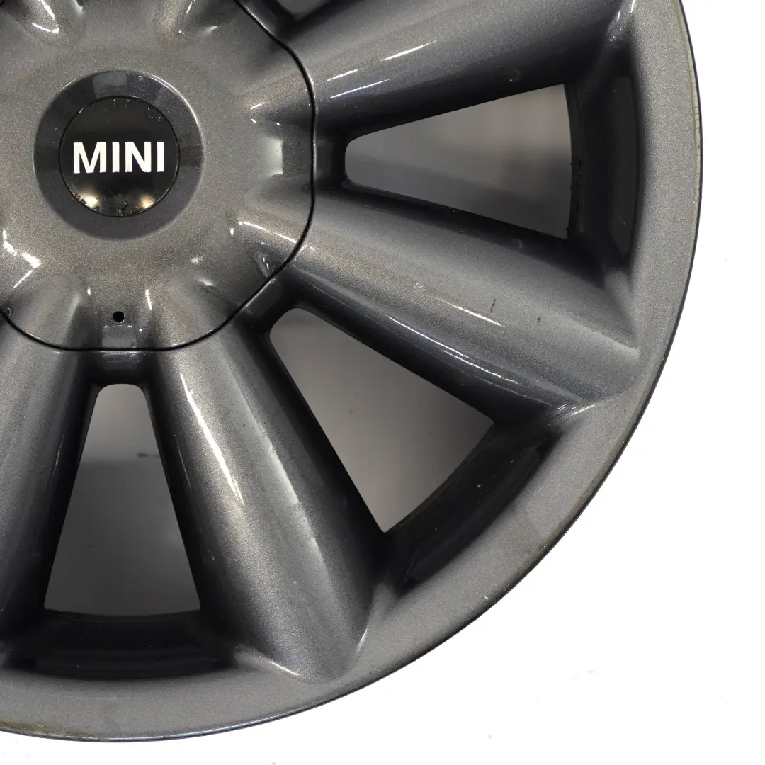 Orbitgrey Wheel Alloy Rim 18" 7.5J ET:52 Turbo Fan 126 to Mini R60 R61 with Part number 9813647 Mini R60 R61 Orbitgrey Wheel Alloy Rim 18" 7.5J ET:52 Turbo Fan 126 - SKU 9813647-3 - Part number 9813647