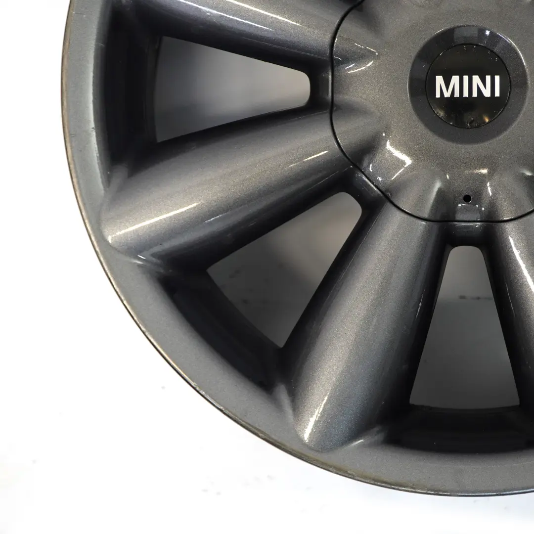 Orbitgrey Wheel Alloy Rim 18" 7.5J ET:52 Turbo Fan 126 to Mini R60 R61 with Part number 9813647 Mini R60 R61 Orbitgrey Wheel Alloy Rim 18" 7.5J ET:52 Turbo Fan 126 - SKU 9813647-3 - Part number 9813647