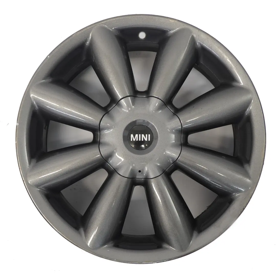 Orbitgrey Wheel Alloy Rim 18" 7.5J ET:52 Turbo Fan 126 to Mini R60 R61 with Part number 9813647 Mini R60 R61 Orbitgrey Wheel Alloy Rim 18" 7.5J ET:52 Turbo Fan 126 - SKU 9813647-4 - Part number 9813647