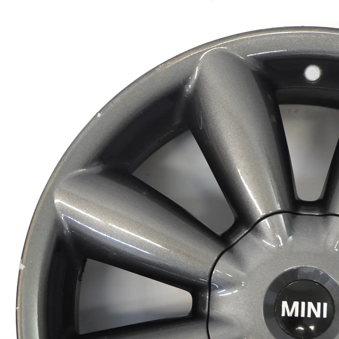 Orbitgrey Wheel Alloy Rim 18" 7.5J ET:52 Turbo Fan 126 to Mini R60 R61 with Part number 9813647 Mini R60 R61 Orbitgrey Wheel Alloy Rim 18" 7.5J ET:52 Turbo Fan 126 - SKU 9813647-4 - Part number 9813647