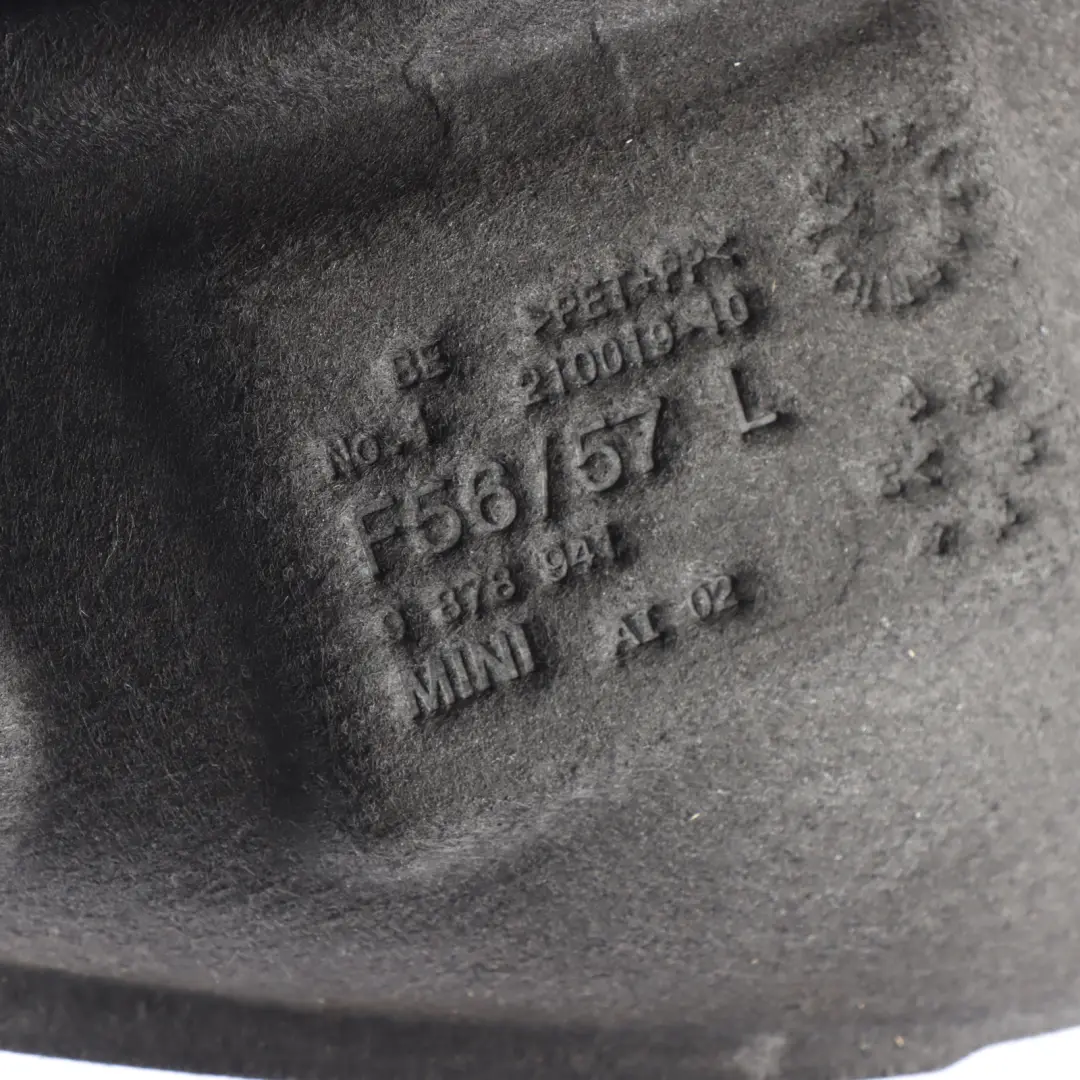 Housing Arch Cover Rear Left N/S to Mini F56 F57 Wheel with Part number 9878941 Mini F56 F57 Wheel Housing Arch Cover Rear Left N/S - SKU 9878941 - Part number 9878941