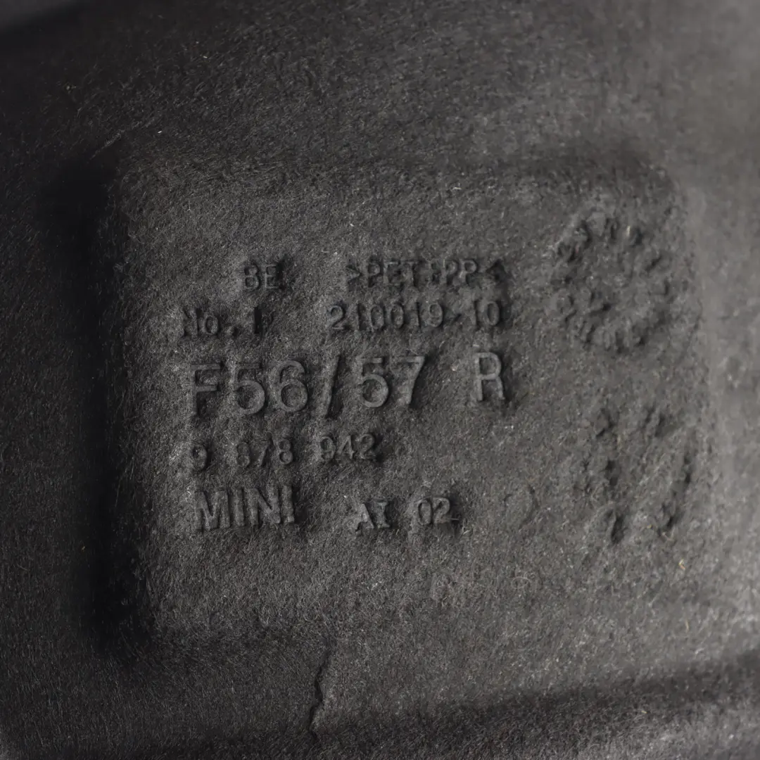 Housing Arch Cover Rear Right O/S to Mini F56 F57 Wheel with Part number 9878942 Mini F56 F57 Wheel Housing Arch Cover Rear Right O/S - SKU 9878942 - Part number 9878942