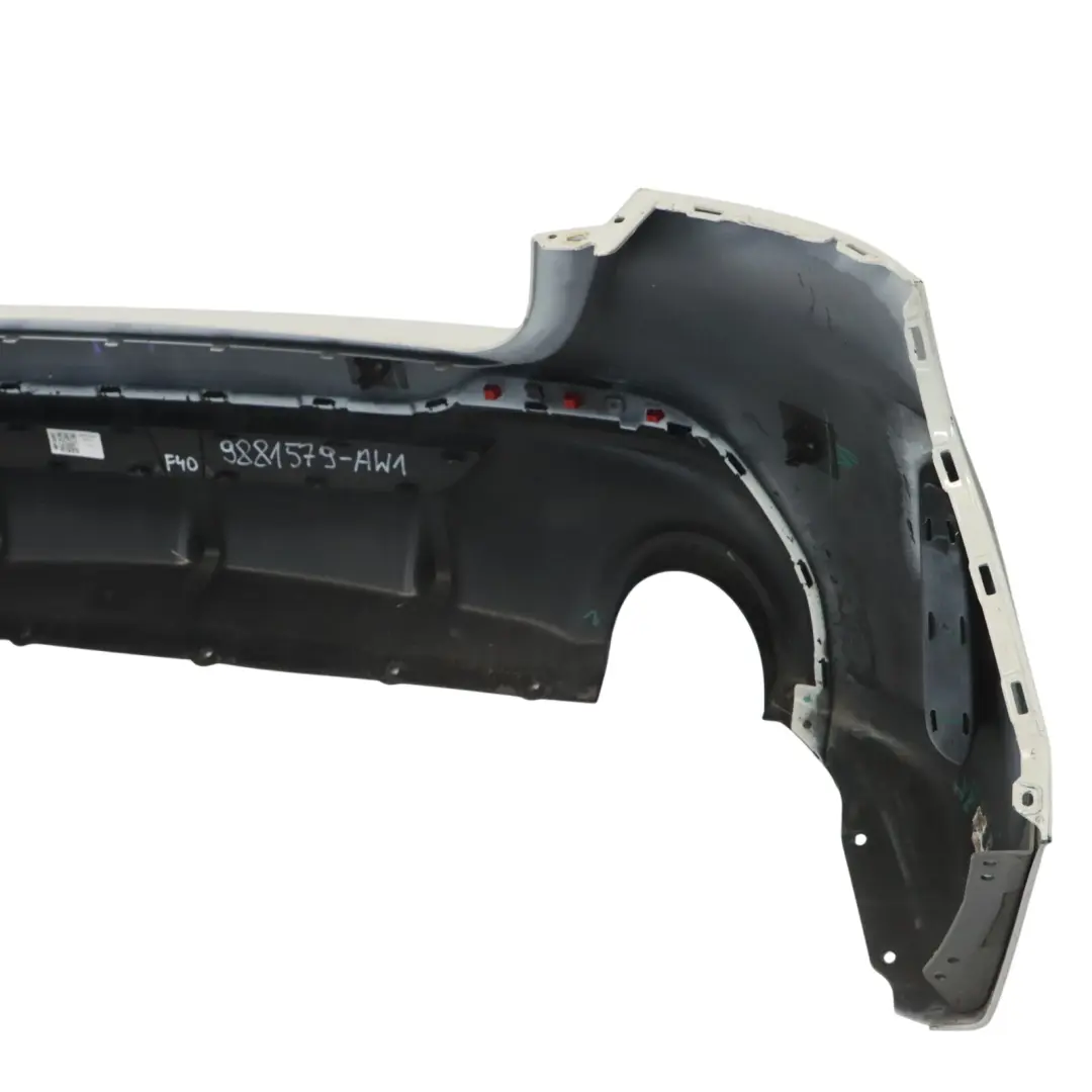 Bumper M Sport Trim Panel PDC Alpinweiss 3 Alpine White - 300 to BMW F40 Rear with Part number 9881579 BMW F40 Rear Bumper M Sport Trim Panel PDC Alpinweiss 3 Alpine White - 300 - SKU 9881579-AW1 - Part number 9881579