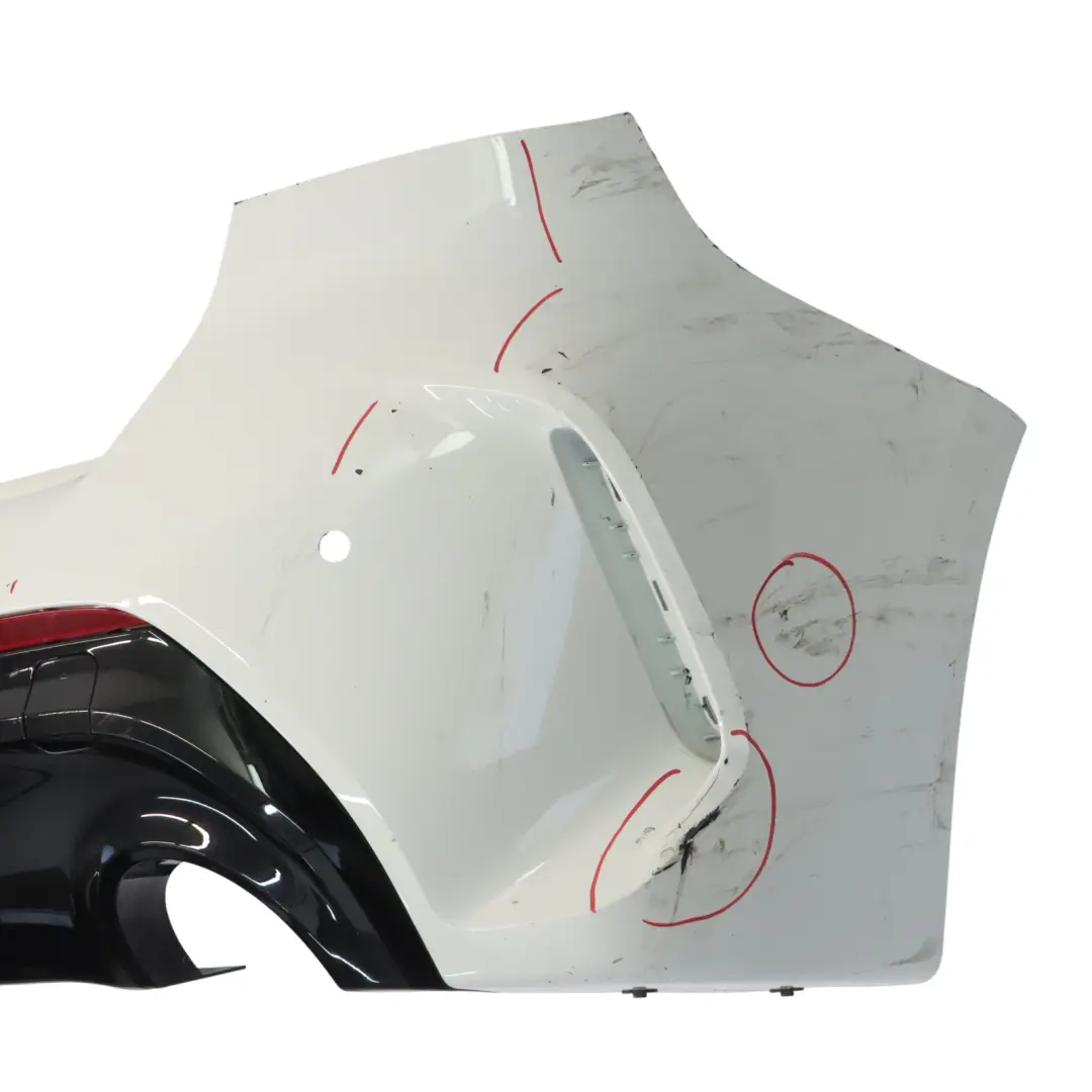 Bumper M Sport Trim Panel PDC Alpinweiss 3 Alpine White - 300 to BMW F40 Rear with Part number 9881579 BMW F40 Rear Bumper M Sport Trim Panel PDC Alpinweiss 3 Alpine White - 300 - SKU 9881579-AW1 - Part number 9881579