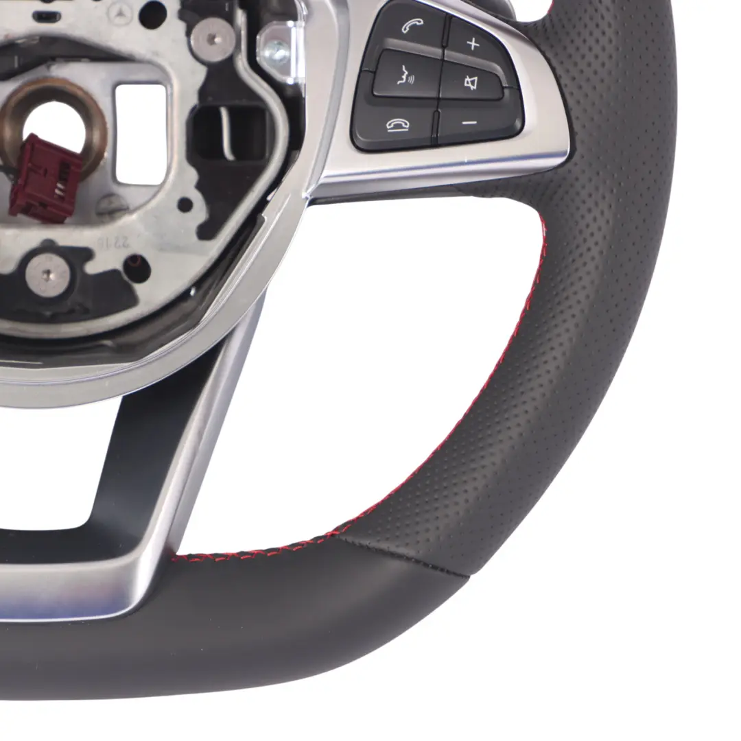Mercedes W176 W117 W218 W246 NEU Leder Sport Lenkrad Sport Lenkrad Schaltwippen - SKU A0004603403-1 - Teilenummer A0004603403