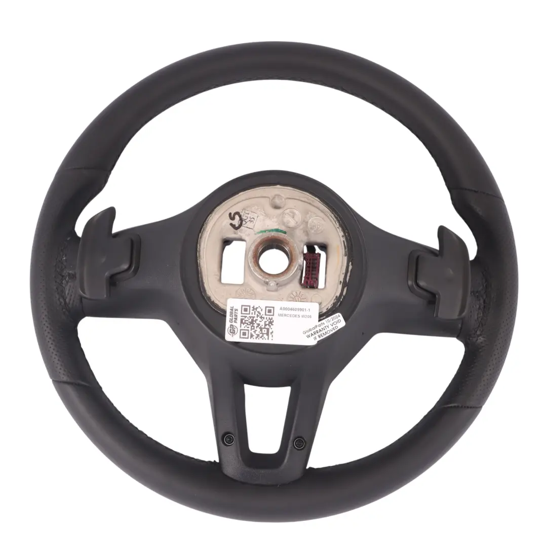 Mercedes W177 W205 W247 X253 H243 NUEVO Volante de Cuero Negro A0040053699 - SKU A0004609901-1 - Número de pieza A0004609901