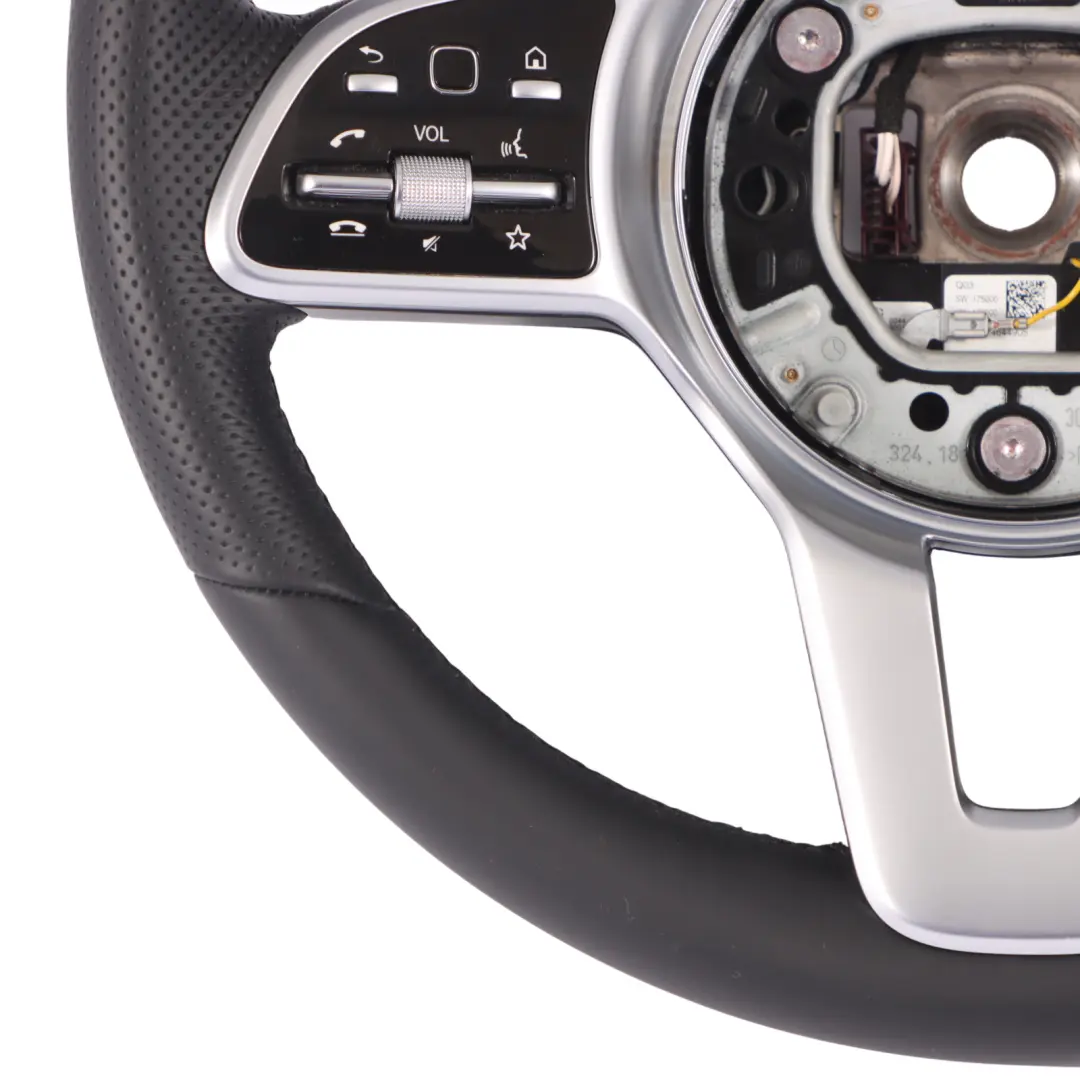 Mercedes W177 W205 W247 X253 H243 NEW Black Leather Steering Wheel A0040053699 - SKU A0004609901-1 - Part number A0004609901