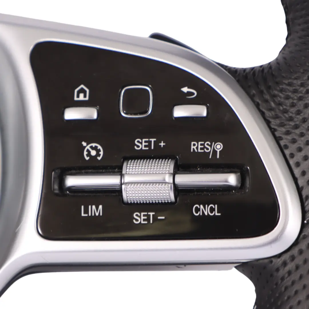 Leather Steering Wheel A0040053699 to Mercedes W177 W205 W247 X253 H243 NEW Black with Part number A0004609901 Mercedes W177 W205 W247 X253 H243 NEW Black Leather Steering Wheel A0040053699 - SKU A0004609901-1 - Part number A0004609901