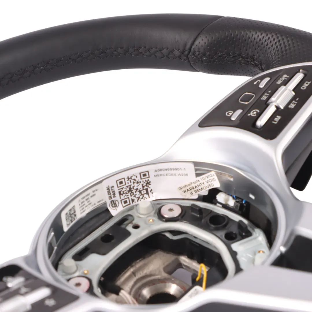 Mercedes W177 W205 W247 X253 H243 NEW Black Leather Steering Wheel A0040053699 - SKU A0004609901-1 - Part number A0004609901