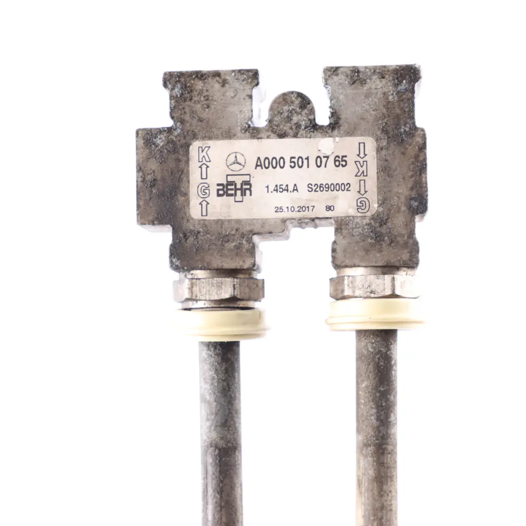 Return Oil Cooler Pipe Hose to W906 with Part number A0005010765 W906 Return Oil Cooler Pipe Hose - SKU A0005010765-1 - Part number A0005010765