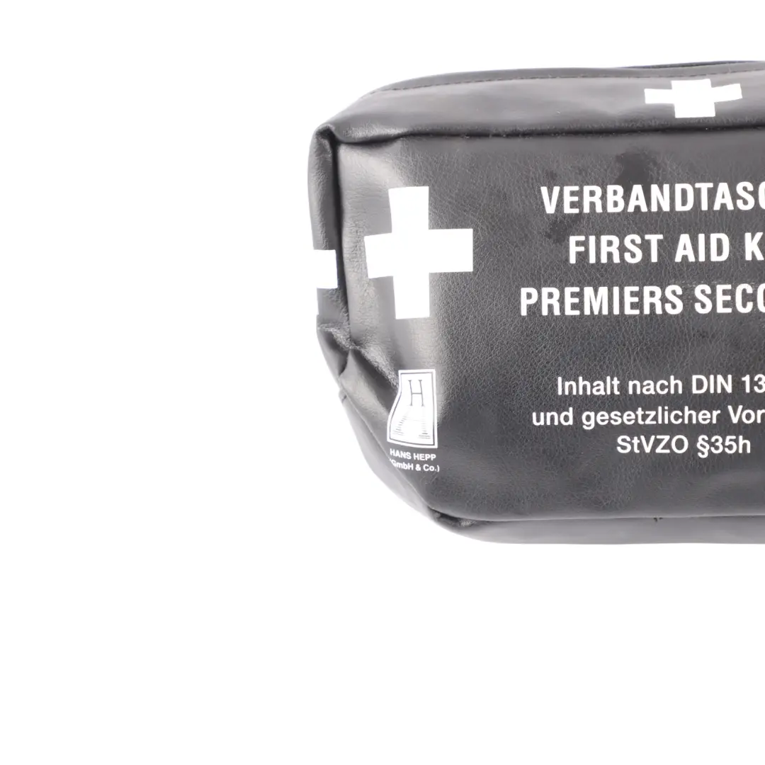 Universal First Aid Emergency Medical Kit Black Pouch to Mercedes with Part number A0008600550 Mercedes Universal First Aid Emergency Medical Kit Black Pouch - SKU A0008600550 - Part number A0008600550