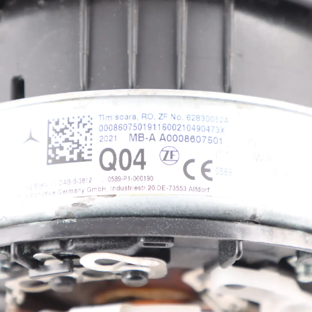 Steering Wheel Driver Air Module Unit DAMAGED to Mercedes C253 with Part number A0008607501 Mercedes C253 Steering Wheel Driver Air Module Unit DAMAGED - SKU A0008607501-2 - Part number A0008607501